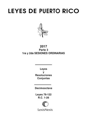 cover image of Leyes De Puerto Rico